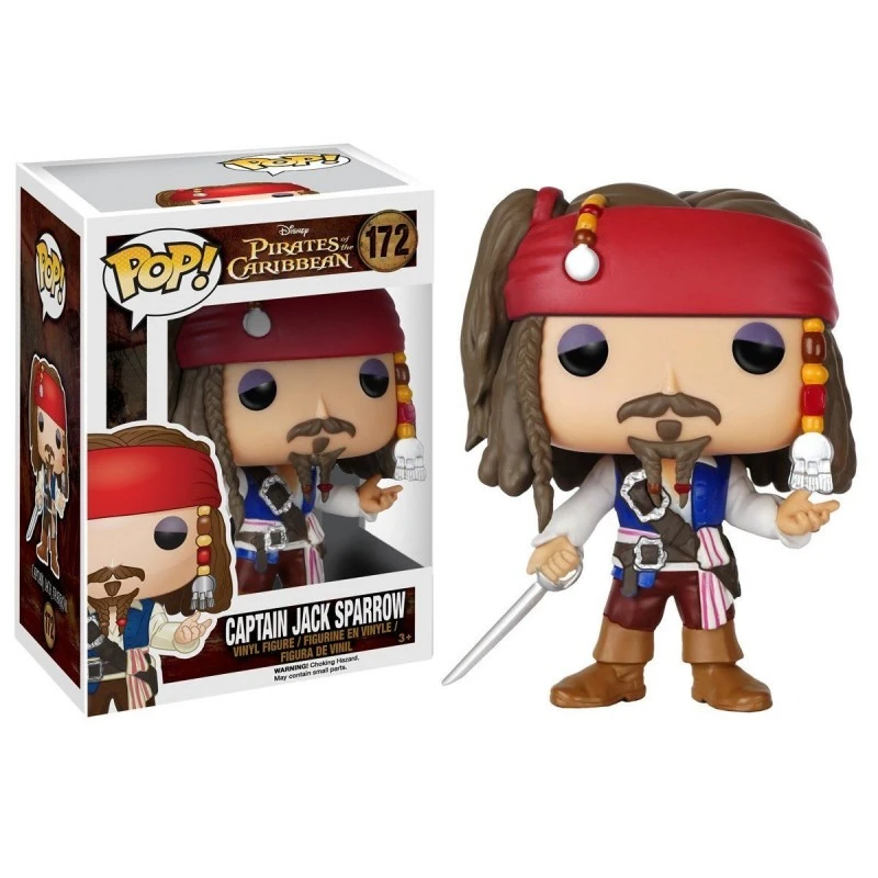 Фигурка FunKo POP, Pirates of the Caribbien, Captain Jack Sparrow, 10 cm, 3+ години