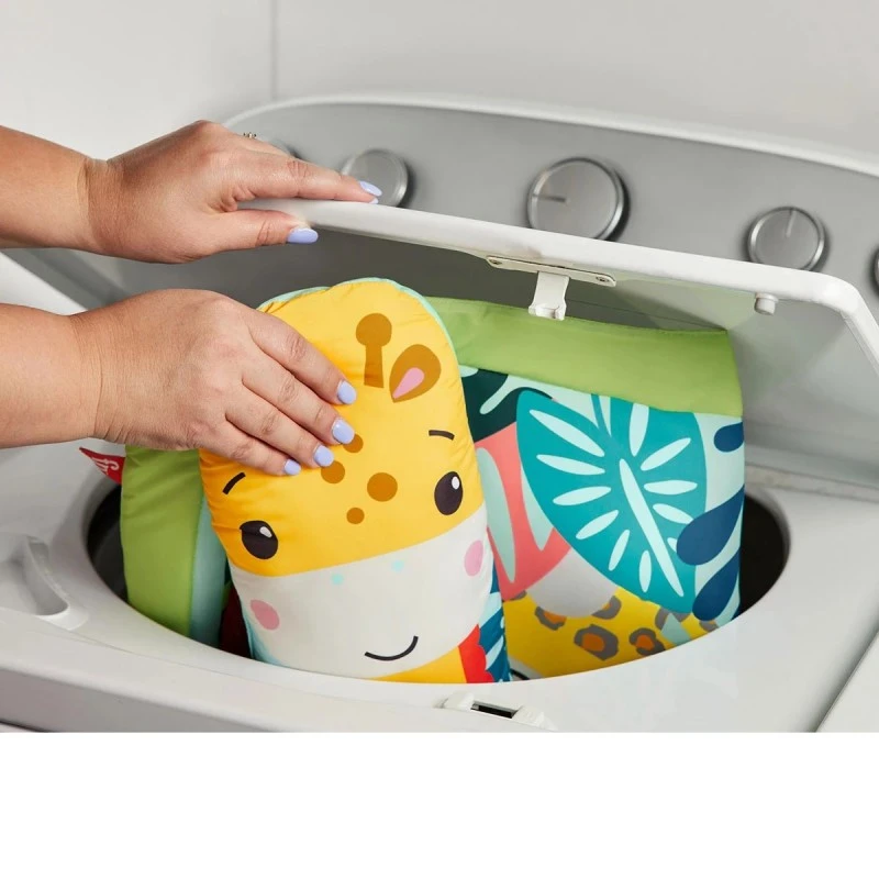 Активна гимнастика преносима и сгъваема Fisher Price 3-in-1 Rainforest Sensory Baby Gym, 62 х 45.5 х 9.5 см.