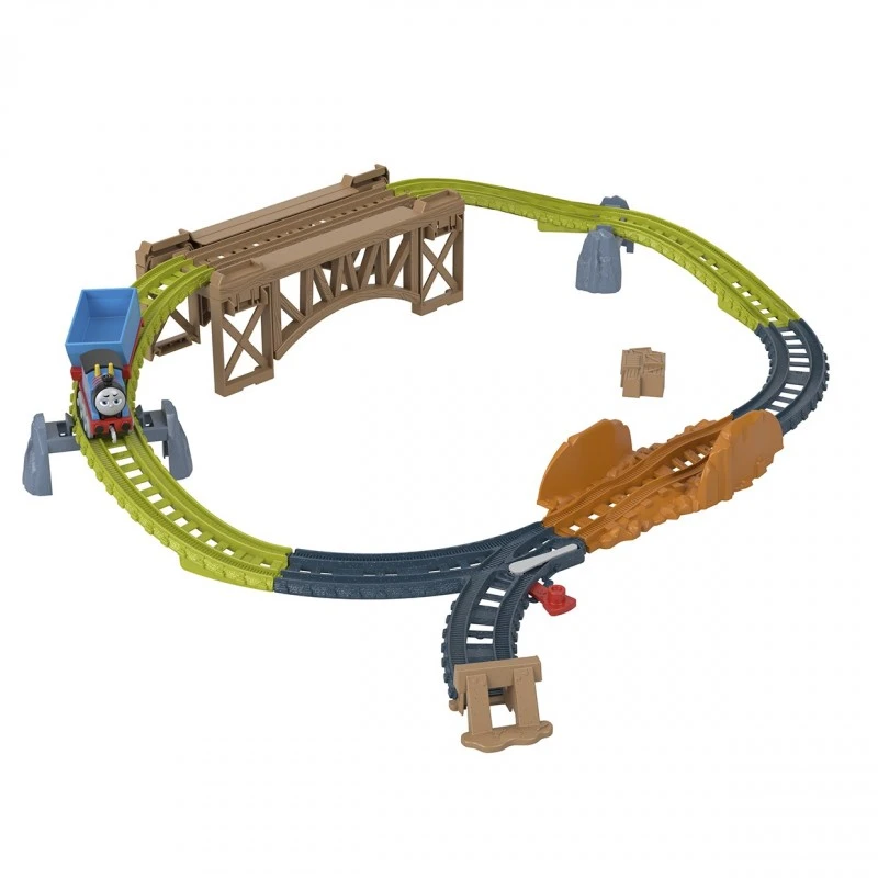 Игрален комплект ТОМАС и Приятели, Thomas & Friends Wooden Bridge Delivery Set от серията TrackMaster, HHV79
