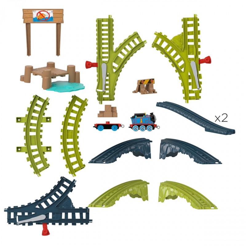 Игрален комплект ТОМАС и Приятели, Thomas & Friends Thomas' Dockside Delivery Set от серията TrackMaster, HPM64