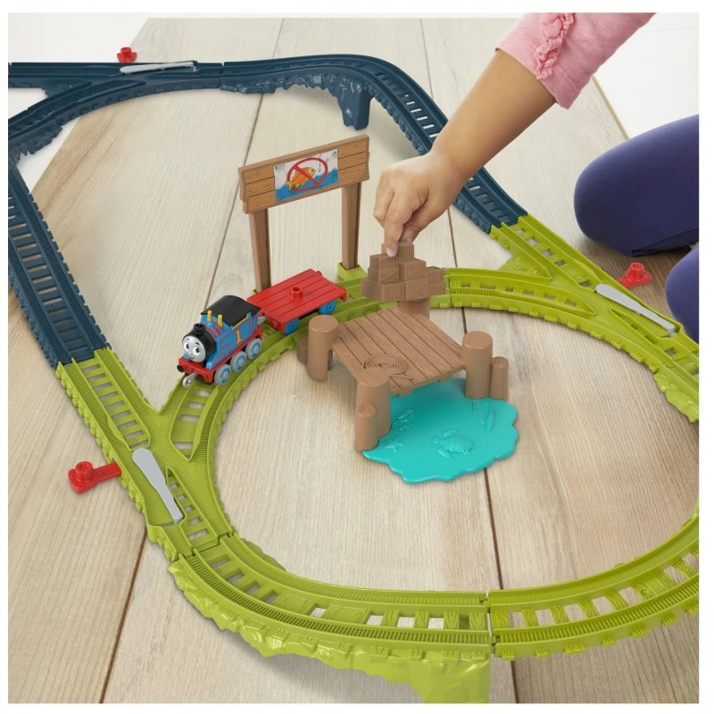 Игрален комплект ТОМАС и Приятели, Thomas & Friends Thomas' Dockside Delivery Set от серията TrackMaster, HPM64