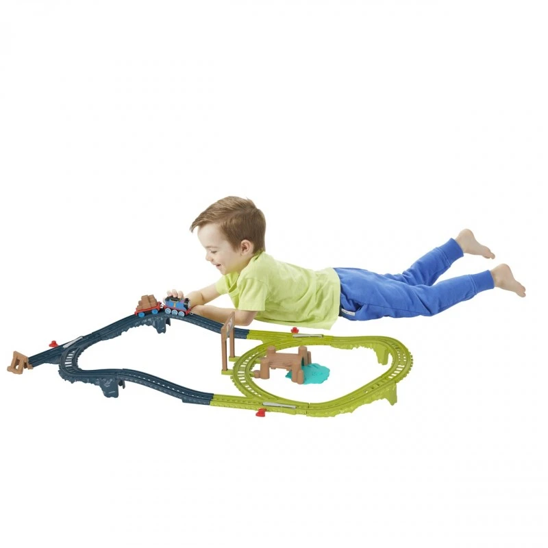 Игрален комплект ТОМАС и Приятели, Thomas & Friends Thomas' Dockside Delivery Set от серията TrackMaster, HPM64