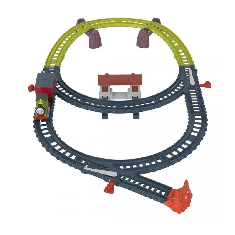 Игрален комплект Пърси на разходка Thomas & Friends Percys Passenger Run от серията TrackMaster Push Along, HGY84