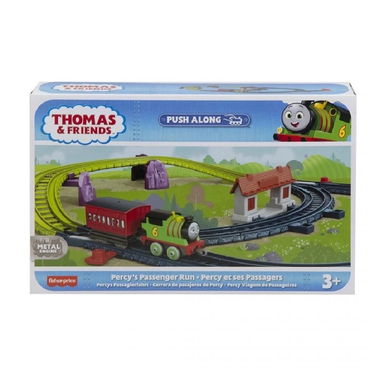 Игрален комплект Пърси на разходка Thomas & Friends Percys Passenger Run от серията TrackMaster Push Along, HGY84
