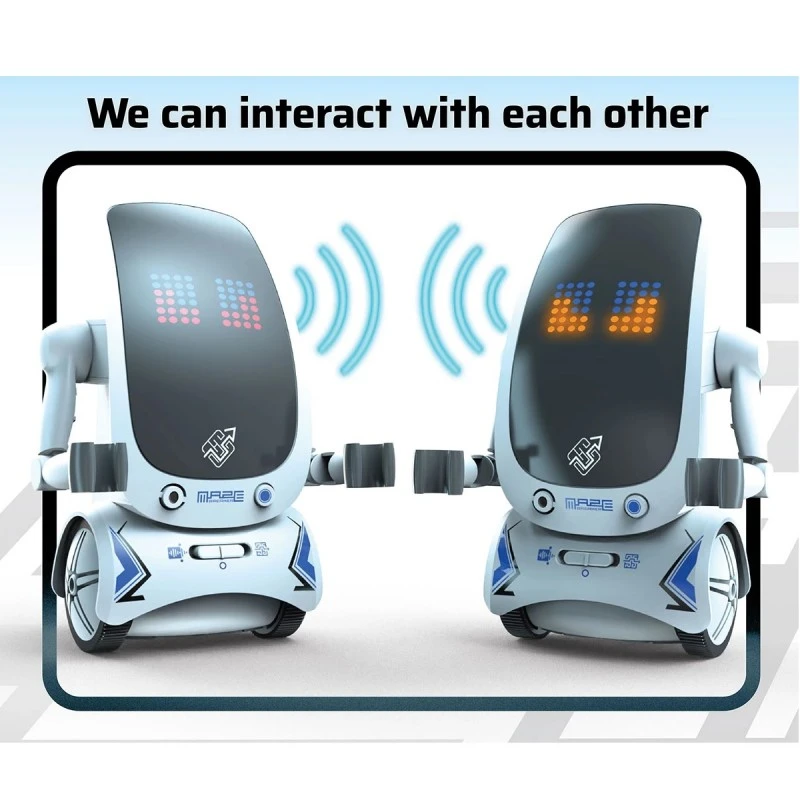 Мини робот с радио управление Silverlit Maza Breaker 2, 13.50 x 10.5 cm, 5+ години