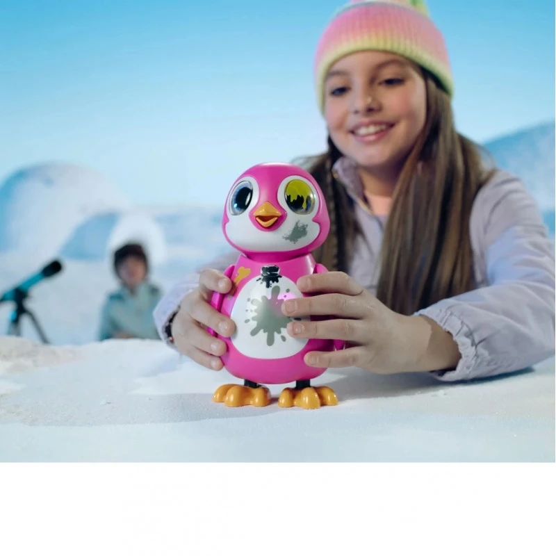 Интерактивна играчка Silverlit Пингвин, Над 20 звуци и емоции, 25.4 х 19 х 11.4 см, 5+ години