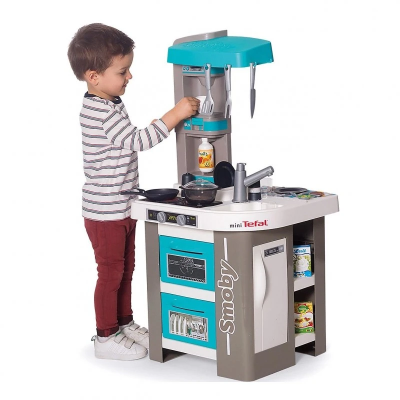 Детска кухня Smoby - Tefal Studio Bubble, 28 аксесоара, 23.7 x 69.7 x 49.4 cm, 7600311051