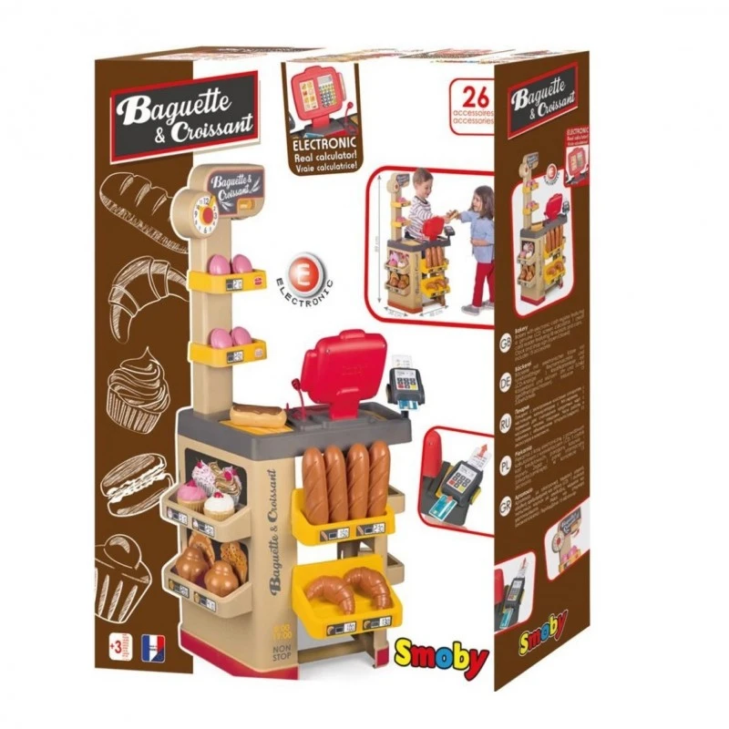 Smoby Игрален комплект - Пекарна за хляб и кроасани, 49 х 89 х 39 cm., 7600350220