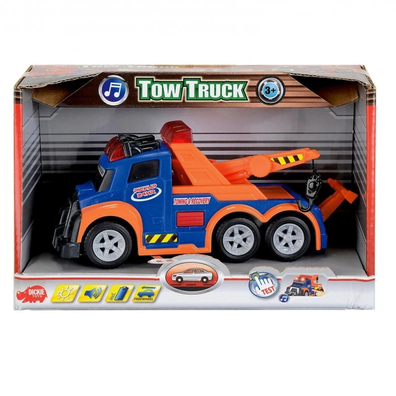 Dickie Аварийна кола Екшън Сирийс, 15см., Tow Track Action Series