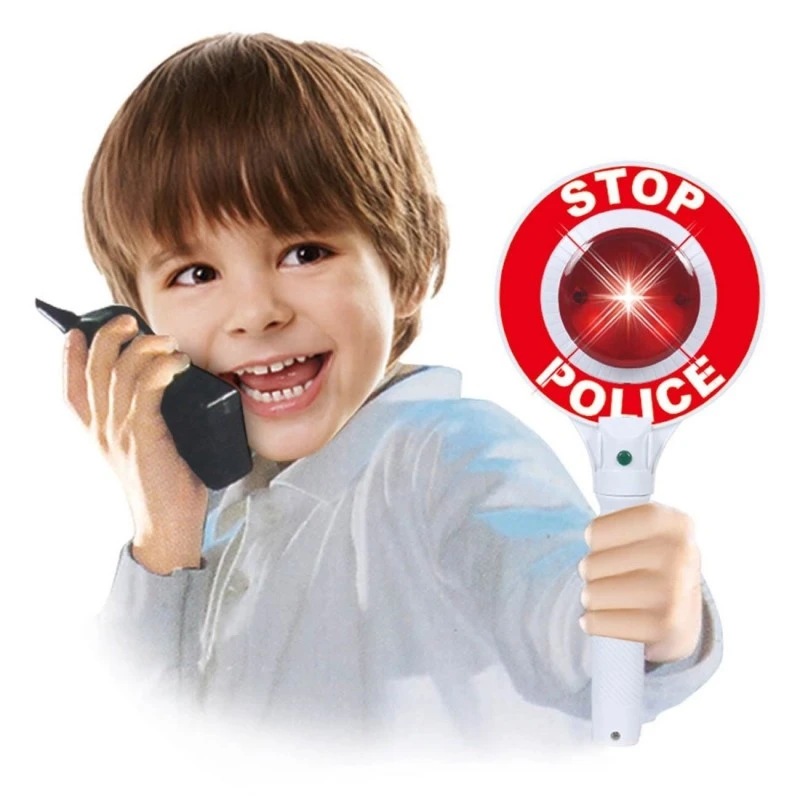 Стоп палка със светлина Go/Stop, 11.6 x 25 cm, 3+ години