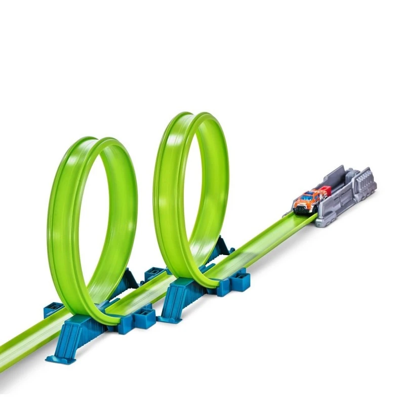 Писта с количка, Loops Zuru Shark Attack Track, Дължина на пистата 2,63 cm, 40x8x30cm, 3+ години
