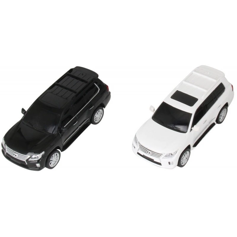 Метална кола 1:24 R/C Lexus LX570 със зарядна USB батерия, Радиоуправляем модел, Светлини, 28x14x11 cm