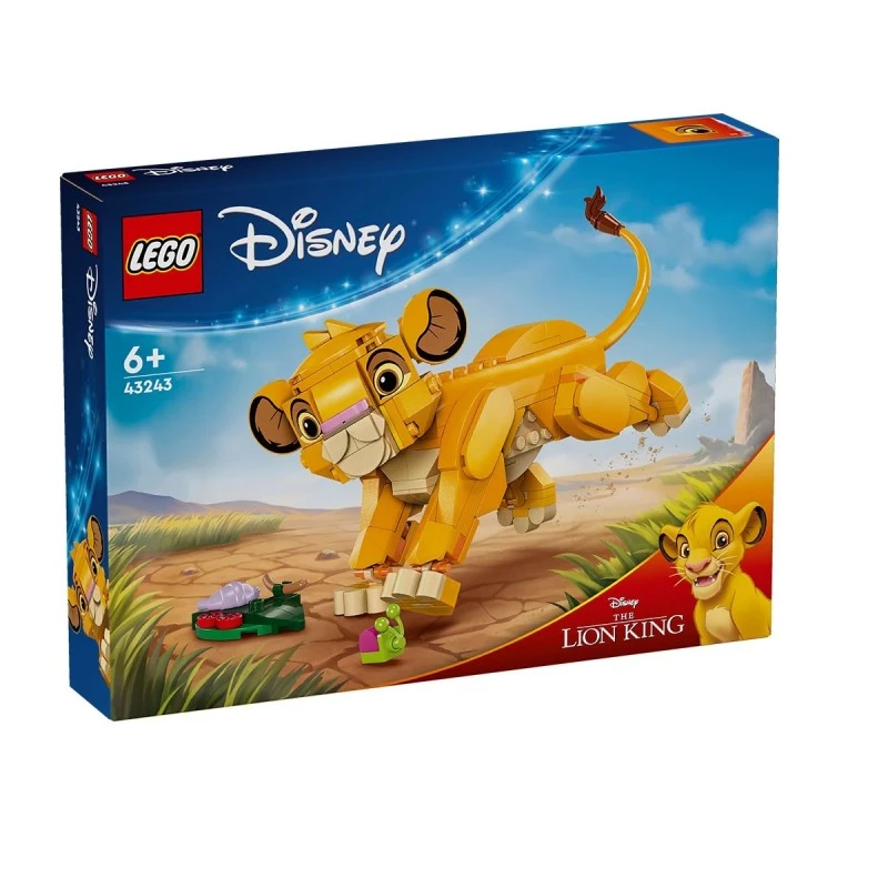 LEGO Disney - Лъвчето Симба, Simba the Lion King, 222 части, 6+ години