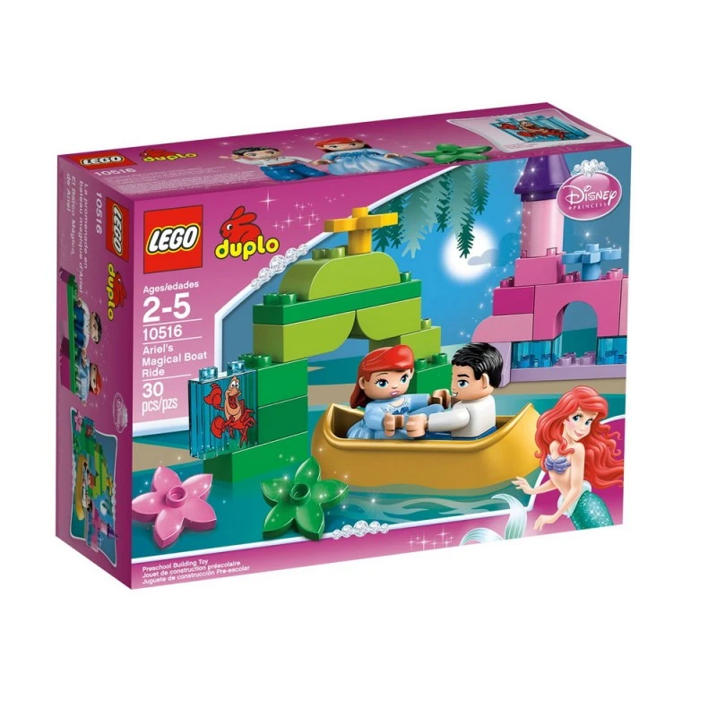 LEGO DUPLO DISNEY Вълшебната лодка на АРИЕЛ, Ariel's Magical Boat Ride, 10516