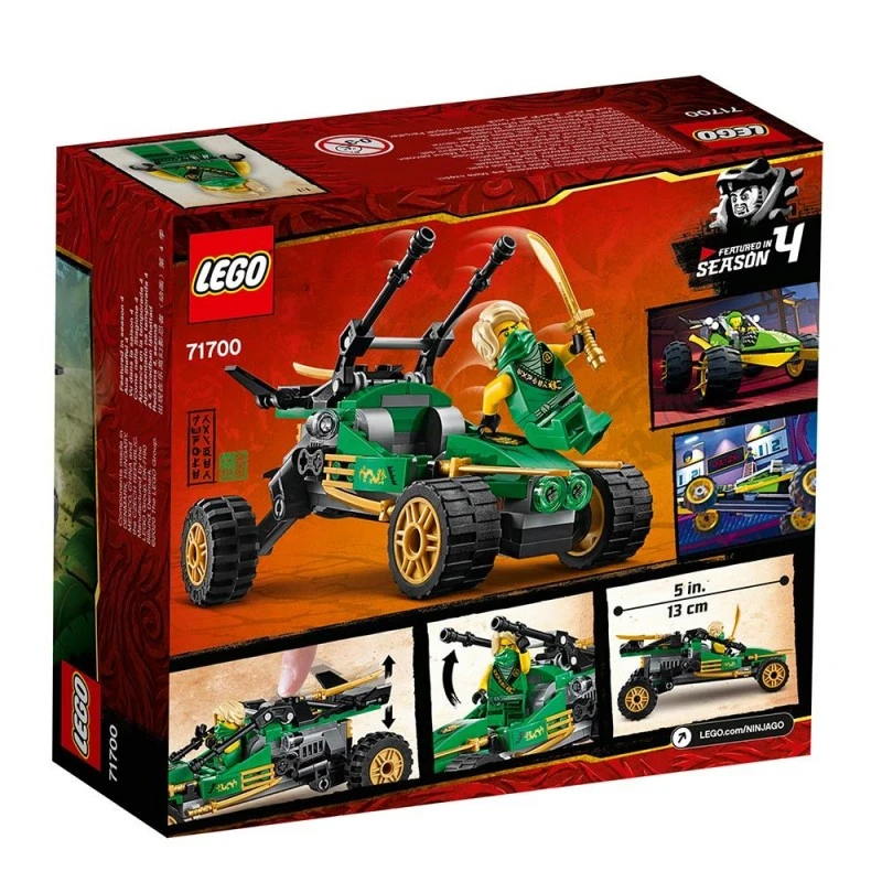 LEGO NINJAGO Похитител в джунглата, Jungle Raider, 71700