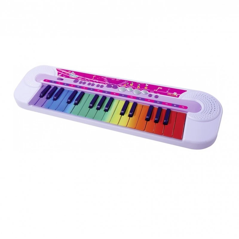 Детско Пиано-Йоника с 32 клавиша, (45х13cm.), Simba My musical world Rainbow keyboard