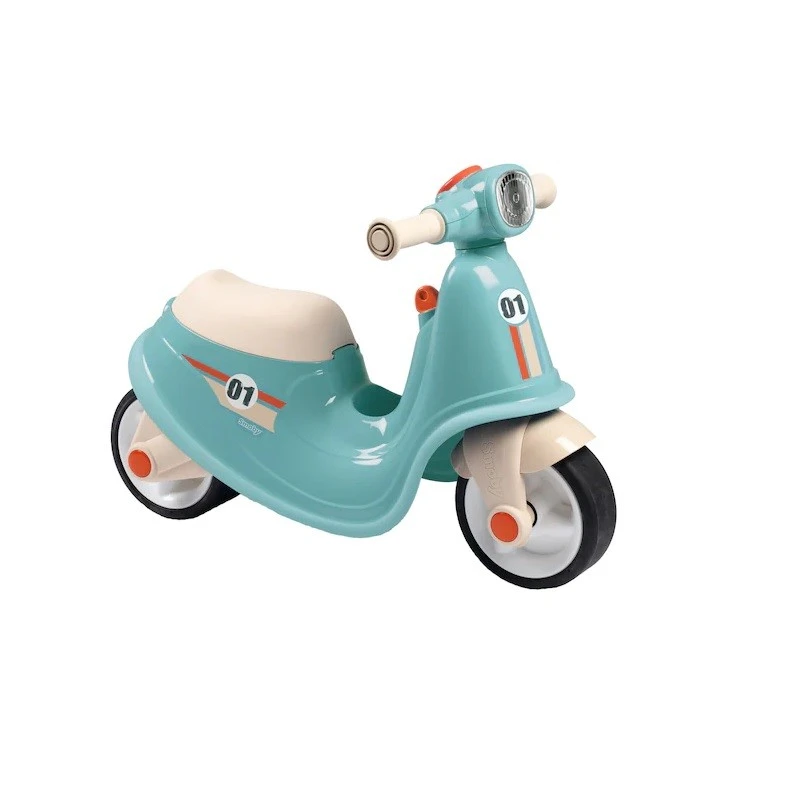 Моторче - скутер за прохождане и баланс Smoby, My first bike, Corolle, 64,5 х 34 х 47,5 см., 2+ години, Син