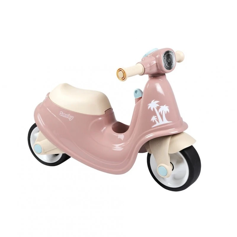 Моторче - скутер за прохождане и баланс Smoby, My first bike, Corolle, 64,5 х 34 х 47,5 см., 2+ години, Розов