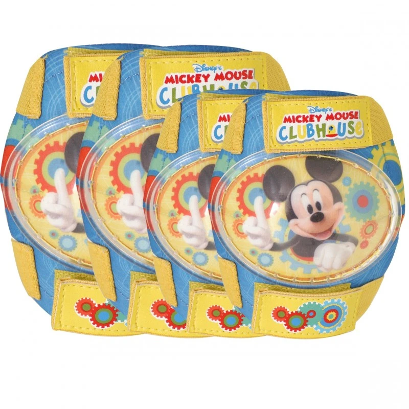 Детски протектори за колена и лакти Disney Mickey Mouse комплект (наколенки и налакътници)