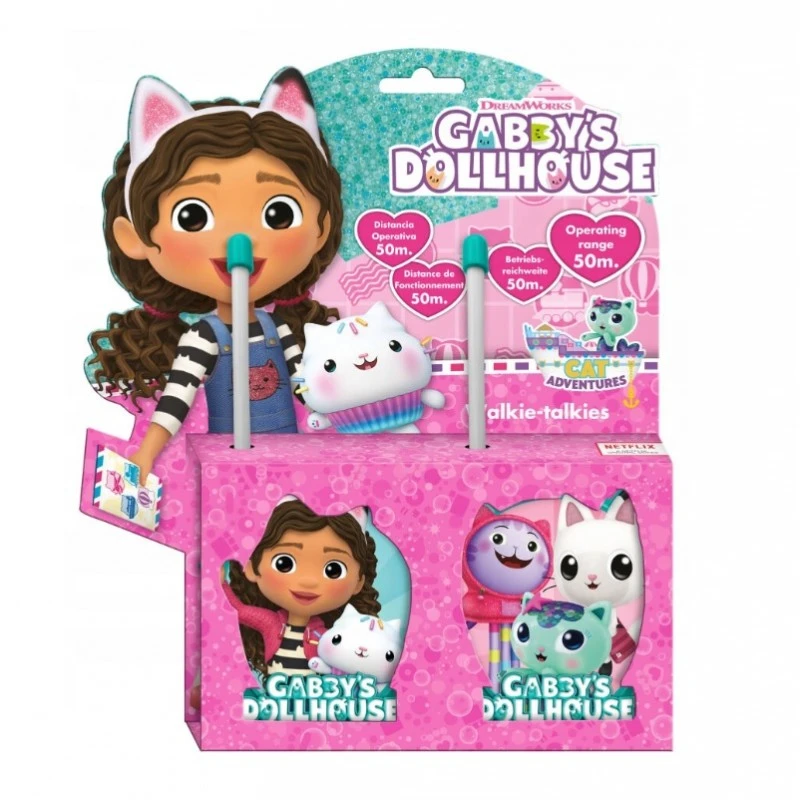 Детско Уоки-Токи Габи и Приятели, Disney Gabby's Dollhouse Walkie Talkie set