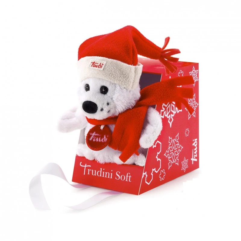 Плюшена играчка ТЮЛЕН (16см) в подаръчна кутия от серията Xmass TRUDI Trudino, 29021