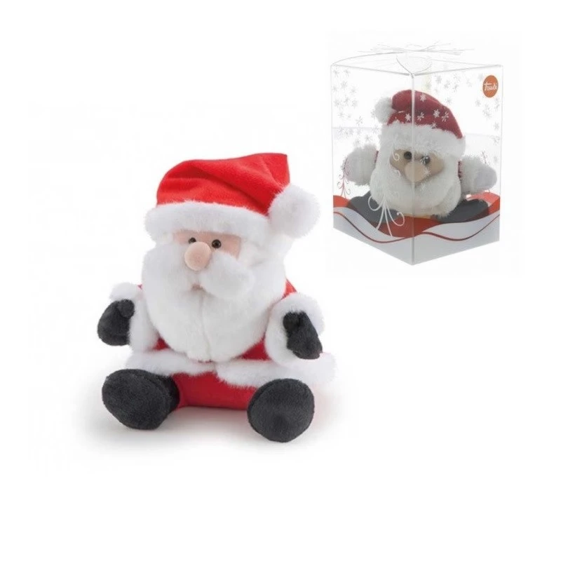 Плюшена играчка мини Дядо Коледа (10см) от серията Xmass Sweet Collection на TRUDI, 52061