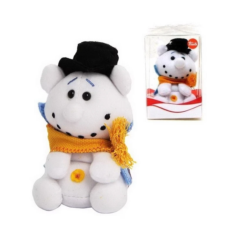 Плюшена играчка мини Снежко (10см) от серията Xmass Sweet Collection на TRUDI, 52080