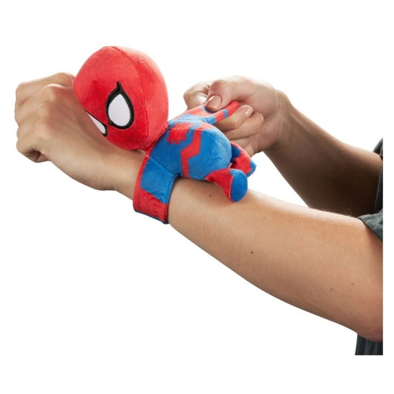 Плюшена играчка Disney Marvel Spider-man 17cm, С лента за прикрепване, 3+ години