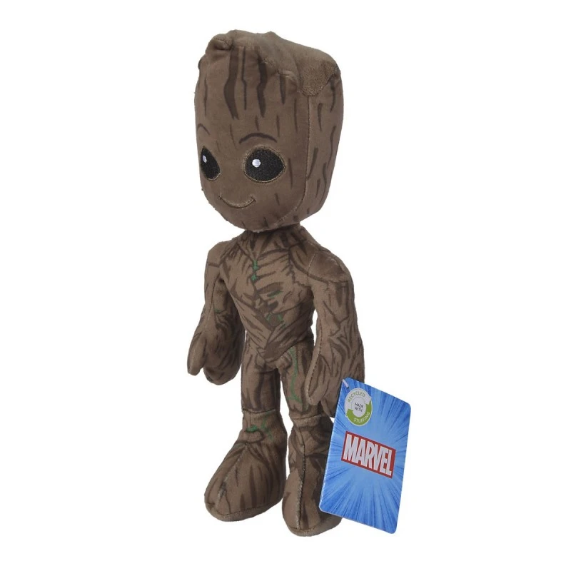 Плюшена играчка Disney Marvel Groot in romper 25 cm, 3+ години