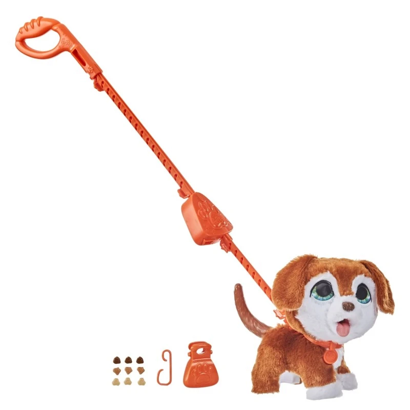 Интерактивна играчка FurReal Poopalots - Кученце, С повод, 3+ години