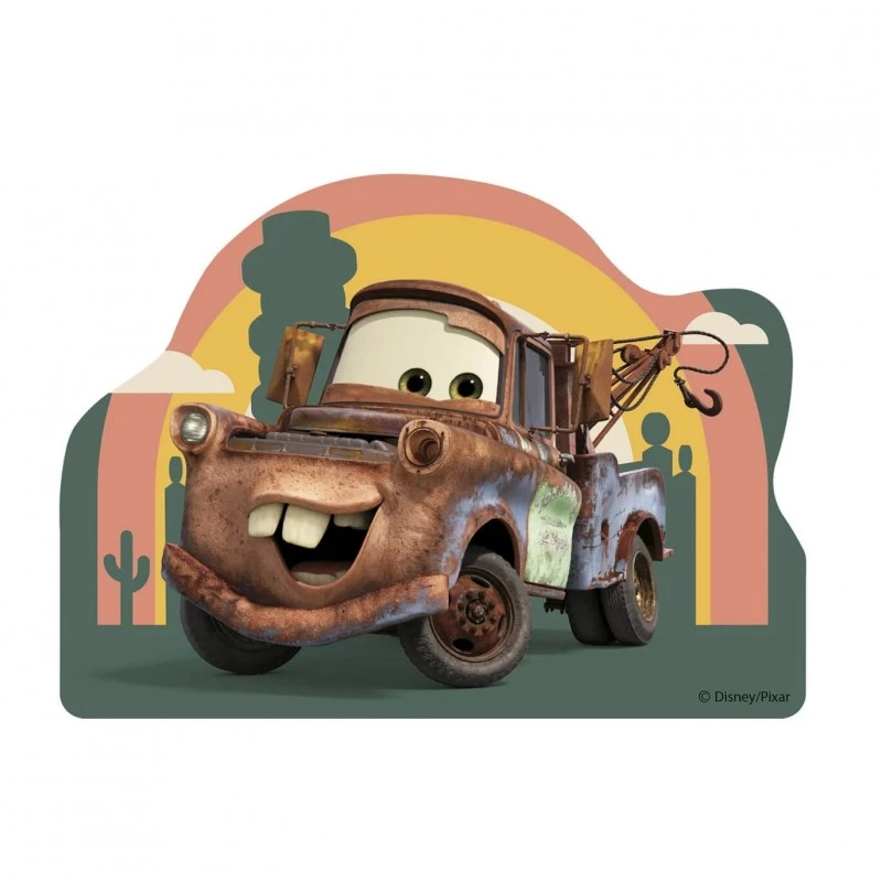 Детски пъзел 4 x 1 Disney Cars, 4x54 части, 4+ години
