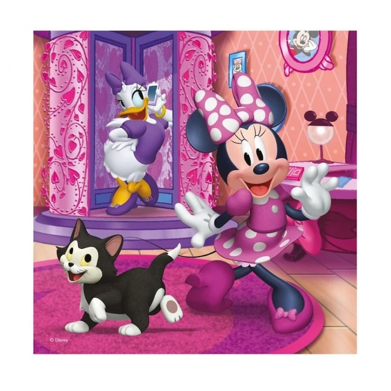 Детски пъзел 3 x 1 Disney Minnie Mouse, 3x55 части, 4+ години