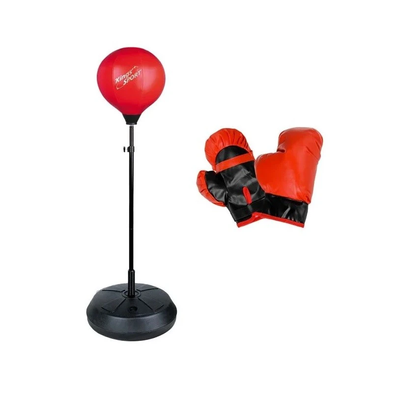 Боксова круша с ръкавици, Boxing  Championship, Регулируема височина 121 - 146 см