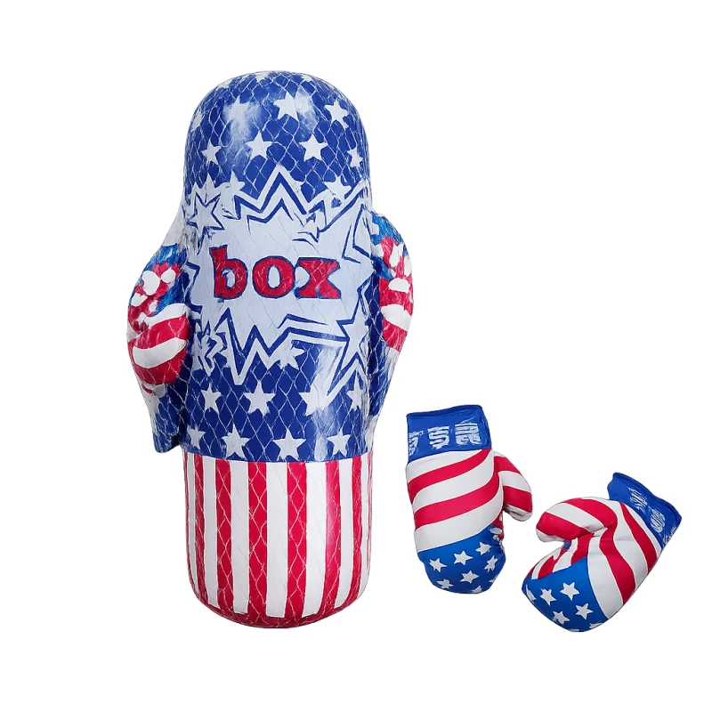 Детска боксова круша с ръкавици, USA, 60 cm