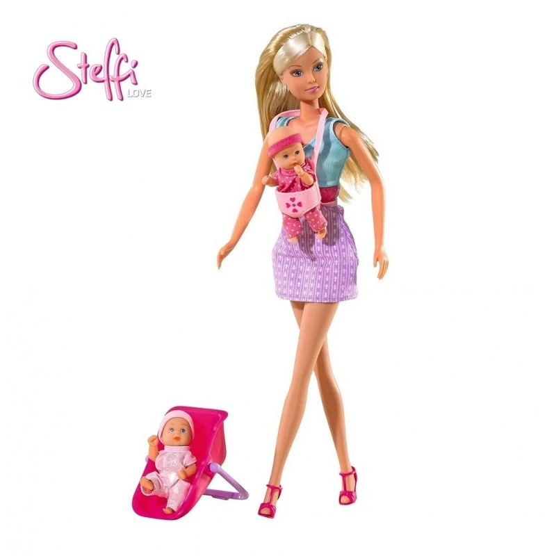 Кукла Стефи Лов Детегледачка, Steffi Love Babysitter, 32 x 7 x 16 cm