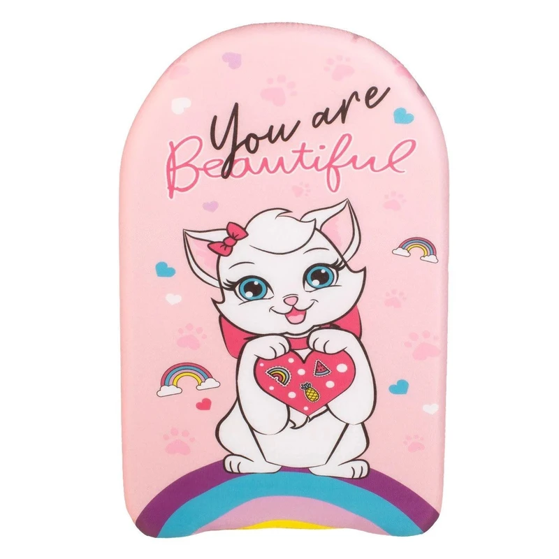 Детска дъска за плуване Beautiful Kitty, 45 х 26 cm, Розов