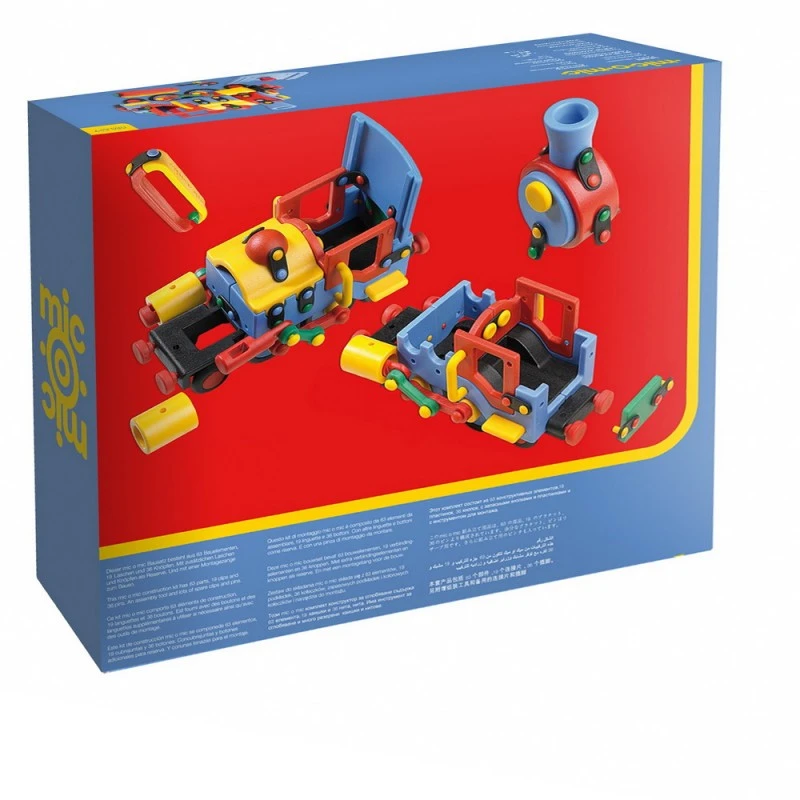 Конструктор Локомотив голям Mic-o-Mic, Big Locomotive, 089.027