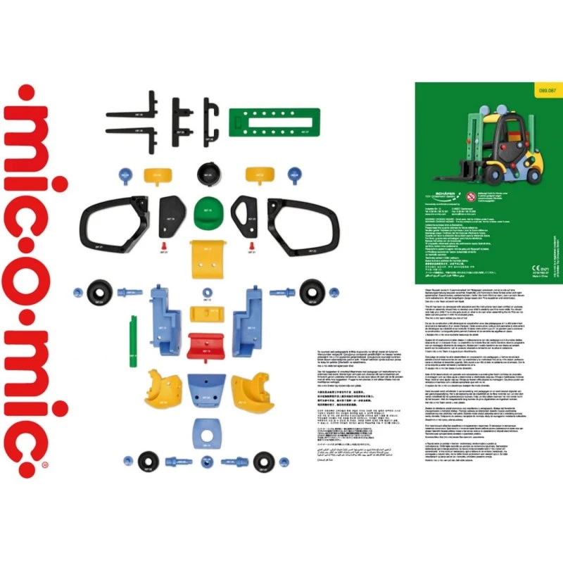 Конструктор Мотокар Mic-o-Mic, Motocar, 089.087