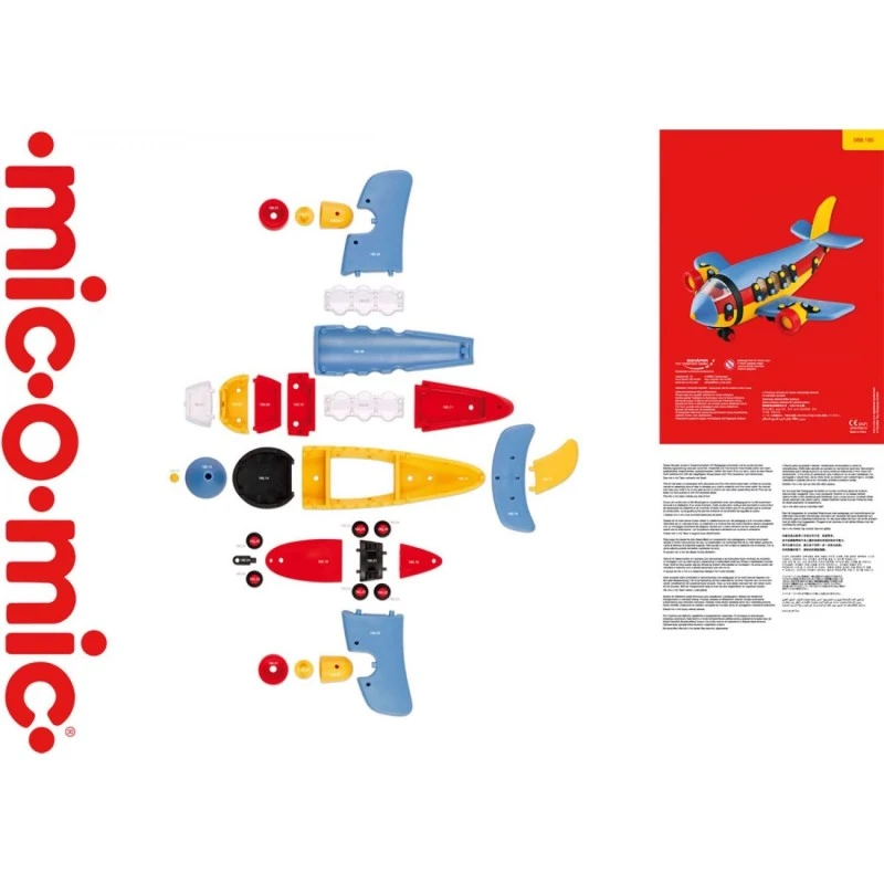 Конструктор Самолет голям Mic-o-Mic, Big Plane, 089.185