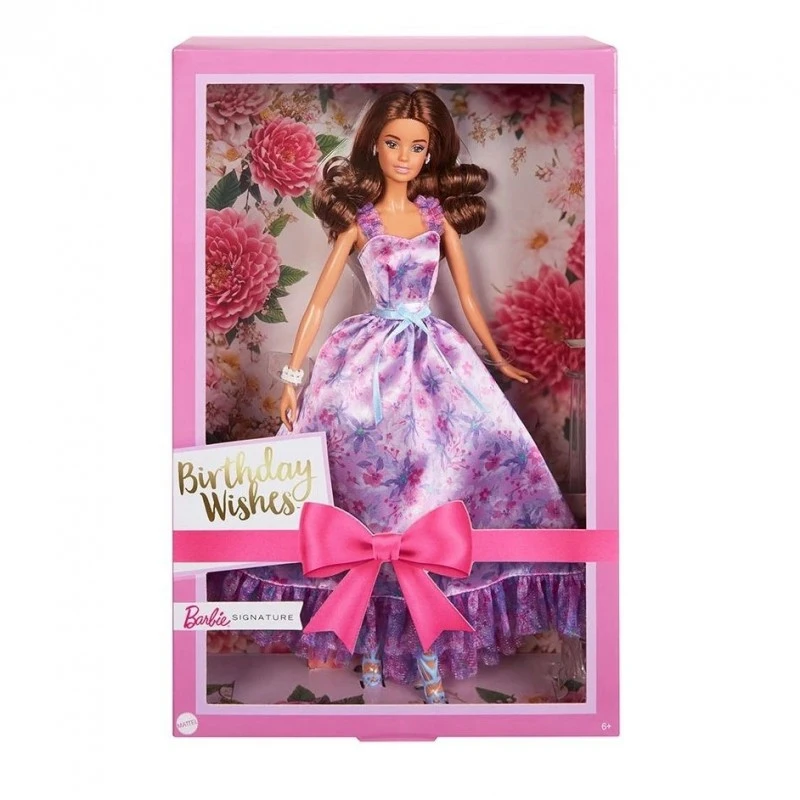 Кукла Барби Рожден ден, Barbie Signature Birthday Wishes Doll от Mattel, HRM54