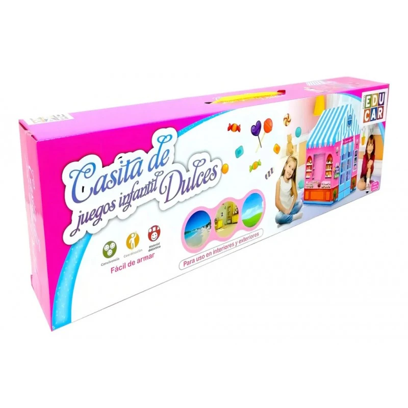 Детска палатка за игра Edea, Моята сладкарница, 93x70x103 cm