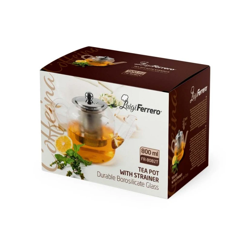 Чайник с цедка Luigi Ferrero Coffeina FR-8082Т 800ml