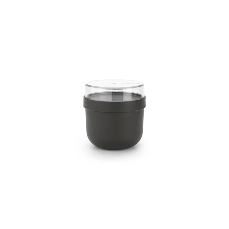 Купичка за закуска Brabantia Make&Take 500ml, Dark Grey