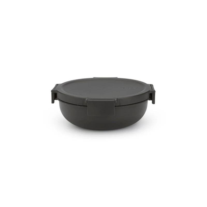 Купа за салата Brabantia Make&Take 1.3L, Dark Grey