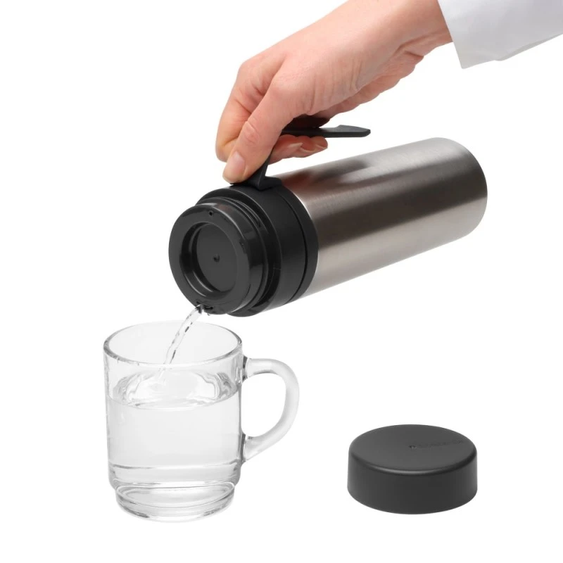 Термо бутилка Brabantia Make&Take 500ml Dark Grey