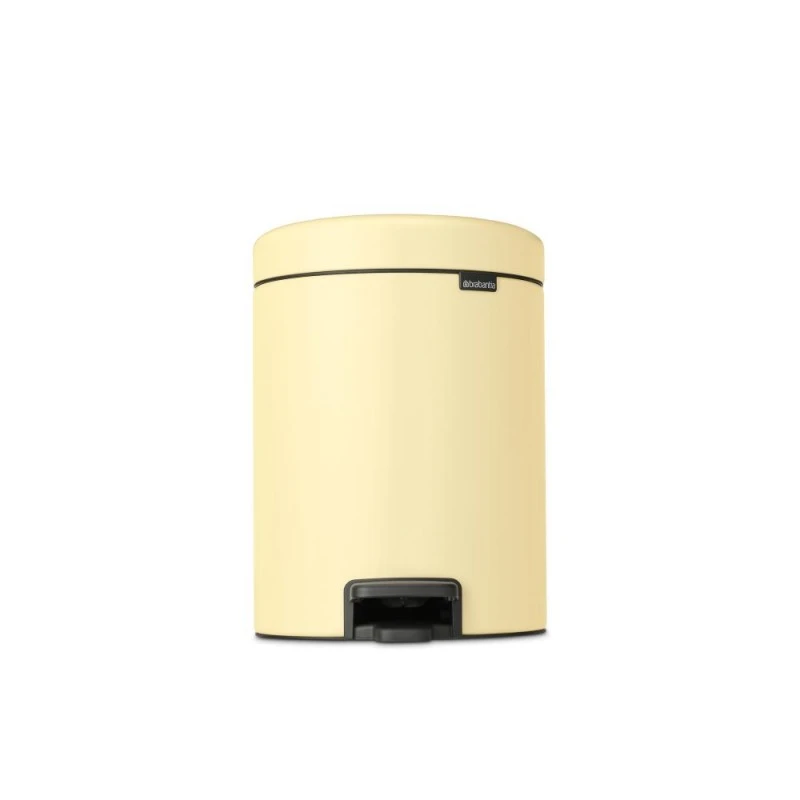 Кош за смет с педал Brabantia NewIcon 5L, Mellow Yellow