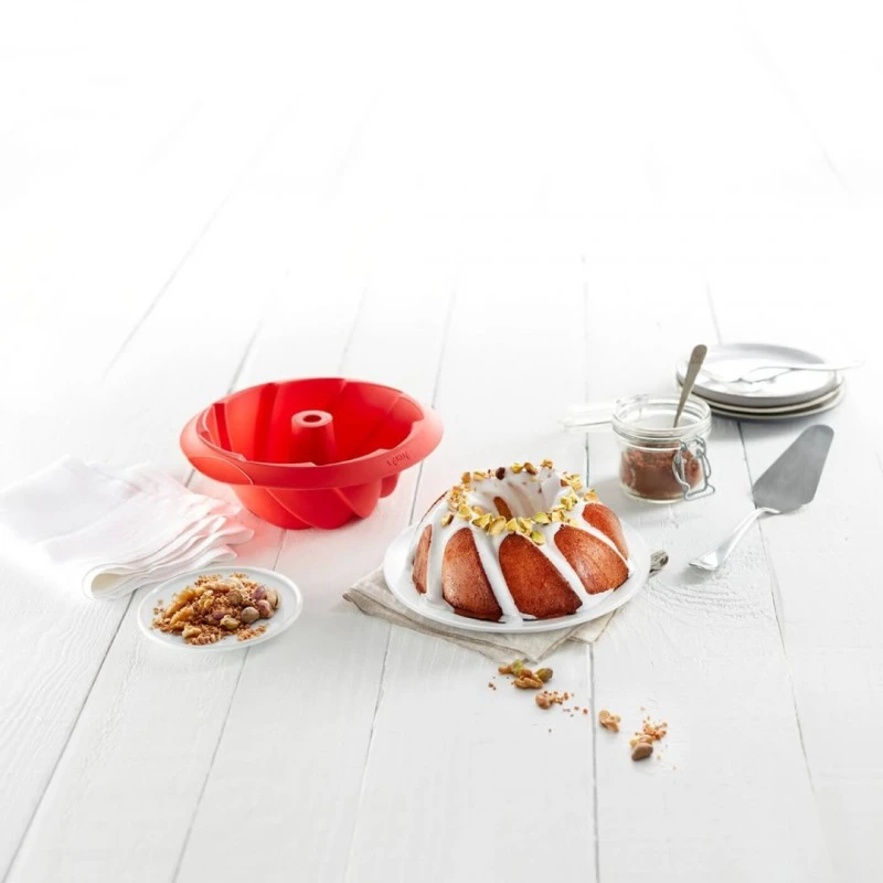 Форма за печене Lekue Ø22cm, силиконова, за кекс