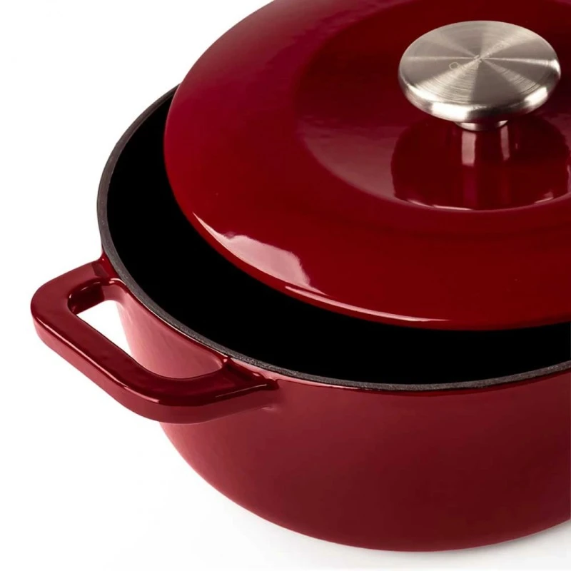 Тенджера Luigi Ferrero Opera FR-2910 22x9.5cm, 3.1L, eмайлиран чугун