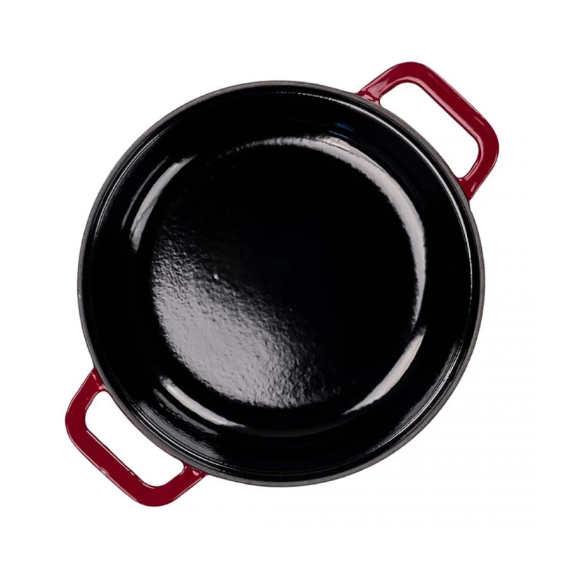 Тиган с ръкохватки Luigi Ferrero Opera FR-3480 34x26.8x8cm, 3.5L, емайлиран чугун