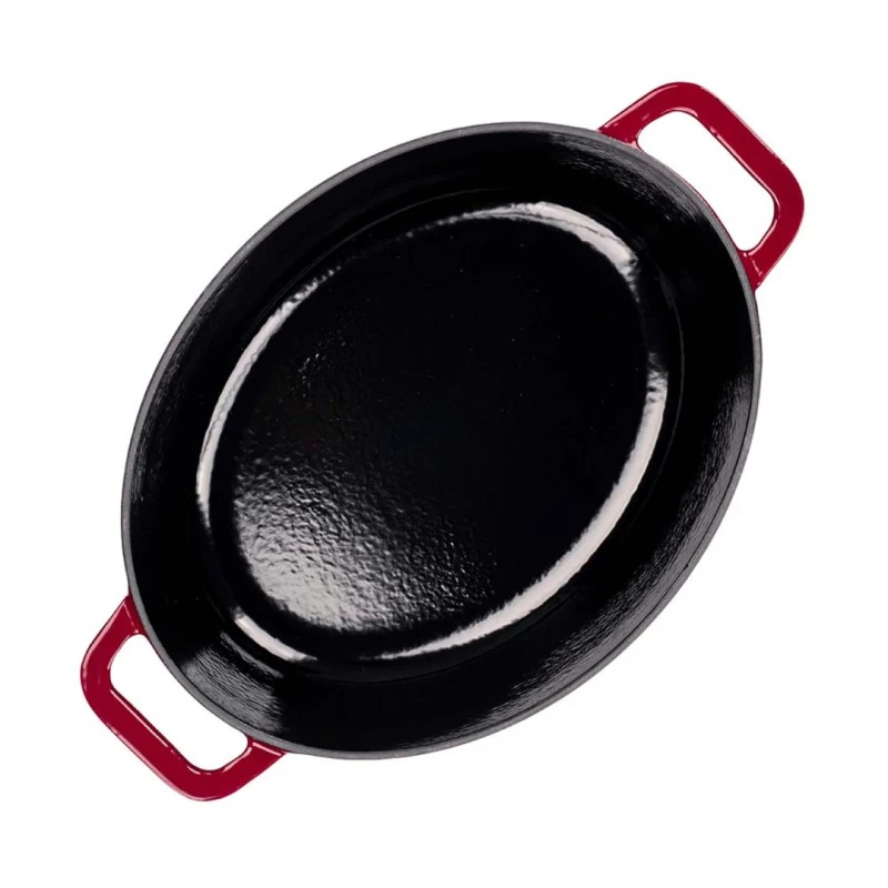 Съд за печене с капак Luigi Ferrero Opera FR-3810 38.8x24x11cm, 5.4L, eмайлиран чугун